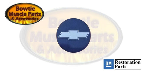 70–74 Camaro Z28 Chevelle SS Embossed Bowtie Wheel Cap Decal Set – 4pc