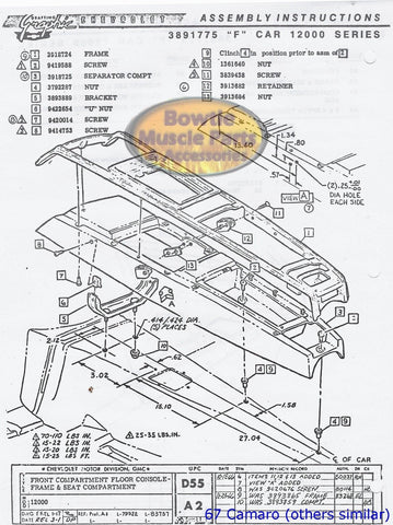 1968 Chevelle El Camino Factory Assembly Manual – 450 Pages – Malibu SS Guide