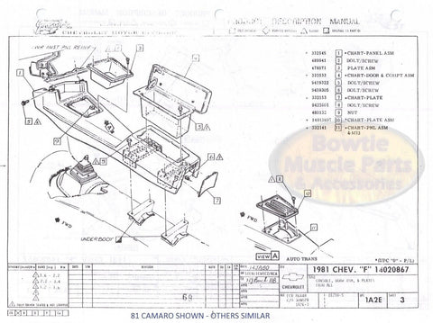 1978 Camaro Factory Assembly Manual – 553 Pages – RS Z/28 Restoration Guide