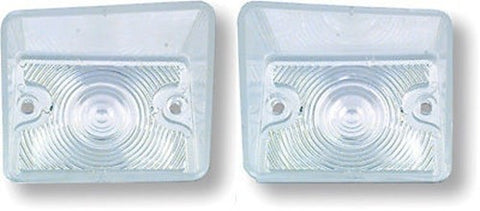 67–68 Camaro RS Parking Lamp Lens Pair – Rallysport Clear Lens GM Licensed