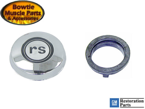 1967 67 CAMARO HORN CAP AND MOUNTING RING GASKET RS RALLYSPORT STEERING WHEEL