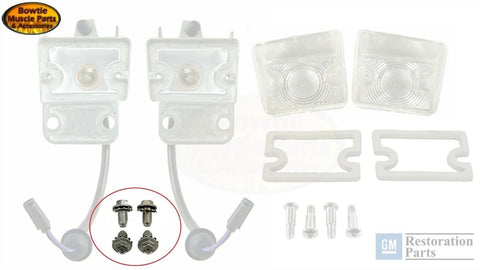 1968 Camaro RS Parking Lamp Mounting Bolt Set Rallysport Valance Hardware 4pc