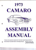 1973 73 Camaro Factory Assembly Manual Z28 SS RS - 386 Pages!