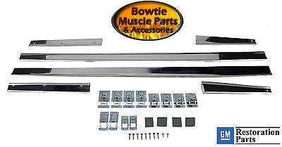 67 CAMARO RS RALLYSPORT LOWER ROCKER MOLDING SET WITH INSTALL SET BEST QUALITY