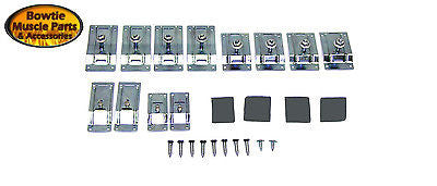 67 CAMARO RS RALLYSPORT LOWER ROCKER MOLDING SET WITH INSTALL SET BEST QUALITY