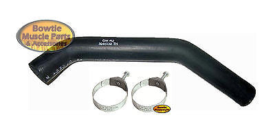 69 CAMARO SS 396 COPO 427 CURVED NECK RADIATOR UPPER HOSE 3946039 w TOWER CLAMPS