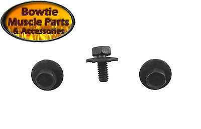 CAMARO NOVA CHEVELLE IMPALA CORVETTE TRUNK LATCH MOUNTING BOLTS CORRECT!