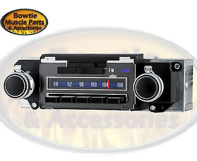 69 70 IMPALA CAPRICE BEL AIR FACTORY CORRECT AM FM BLUETOOTH RADIO BLUE LIGHT