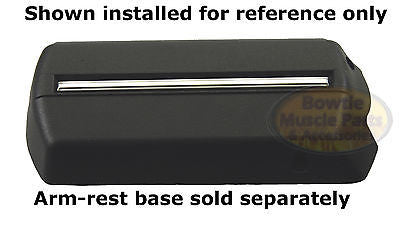 68 CAMARO NOVA CHEVELLE FIREBIRD ARM REST BASE STAINLESS STEEL TRIM PAIR 7745078