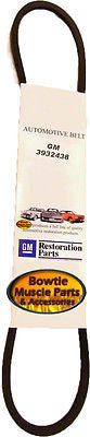 CAMARO CHEVELLE MONTE CARLO IMPALA NOVA AC AIR CONDITIONING BELT GM PART 3847709