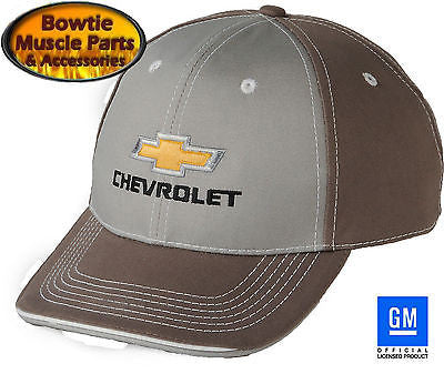 CHEVY CAMARO NOVA CHEVELLE CHEVROLET IMPALA SILVERADO EMBROIDERED BOWTIE HAT CAP