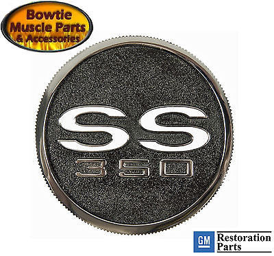 1967 68 CAMARO SS 350 FUEL CAP SS350 GAS COVER - GM LICENSED RESTORATION PARTa