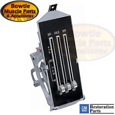 69 CAMARO 70-76 NOVA HEATER CONTROL ASSEMBLY WITH CABLES