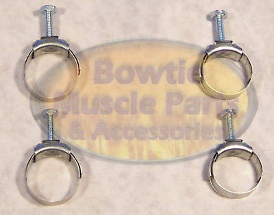 69 70 71 72 73 CAMARO NOVA CHEVELLE CORVETTE HEATER HOSE TOWER CLAMPS CLAMP SET
