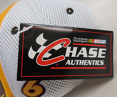 UPS NASCAR HAT DAVID REGAN CAR NUMBER 6 AUTHENTIC NASCAR CHASE APPAREL - NEW CAP