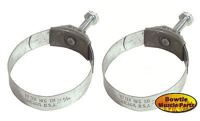 69-72 CHEVELLE 307 327 350 LOWER RADIATOR HOSE w/TOWER CLAMPS OE COREECT 3959488