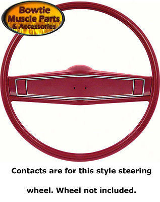 69 70 STEERING WHEEL HORN CONTACTS STANDARD DELUXE CAMARO IMPALA NOVA CHEVELLE
