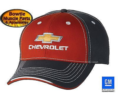 CHEVY CAMARO NOVA CHEVELLE CHEVROLET IMPALA SILVERADO EMBROIDERED BOWTIE HAT CAP