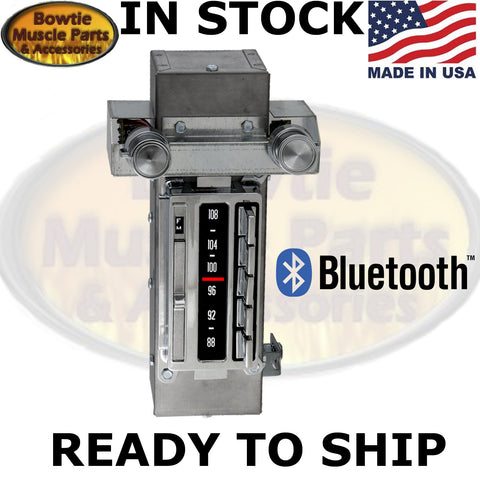 1965 CORVETTE AM FM STEREO RADIO WONDER BAR - WITH BLUETOOTH