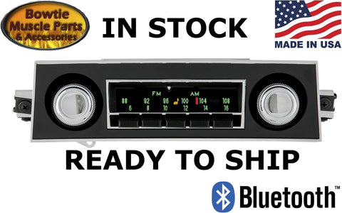 67-68 CAMARO 67 FIREBIRD FACTORY CORRECT AM FM RADIO STEREO BLUETOOTH