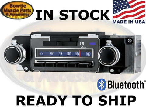 69 70 IMPALA CAPRICE BEL AIR FACTORY CORRECT AM FM BLUETOOTH RADIO BLUE LIGHT