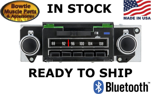 69 CAMARO CHEVELLE NOVA FACTORY CORRECT BLUE LIGHT RADIO STEREO BLUETOOTH