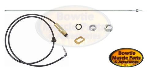 68-69 NOVA CHEVY II 69 CAMARO FIREBIRD AM FM ANTENNA 30" FIXED MAST ASSEMBLY KIT