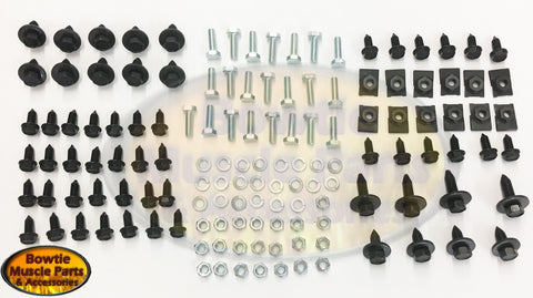 62-67 CHEVY II NOVA FRONT END FASTENER BOLT KIT OEM CORRECT MARKINGS