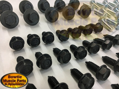 62-67 CHEVY II NOVA FRONT END FASTENER BOLT KIT OEM CORRECT MARKINGS