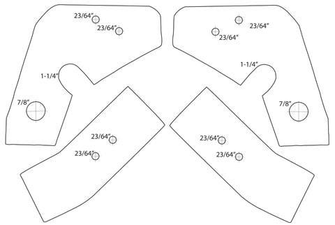 1968 CAMARO RS CONVERSION KIT FACTORY CORRECT CHROME ACCENT RALLYSPORT GRILLE