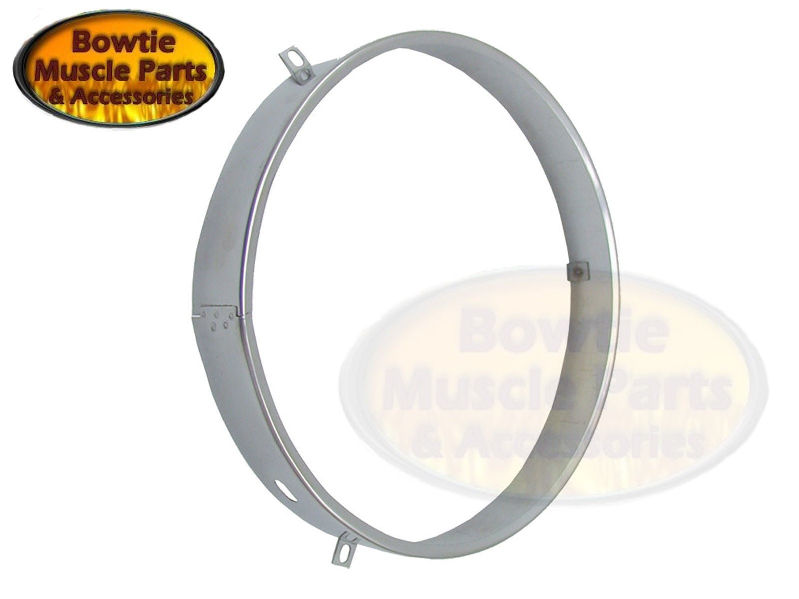 62–69 Camaro Nova Corvette 7" Headlight Retainer Ring – Stainless – Each