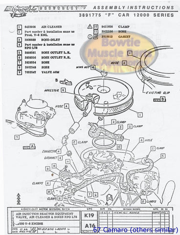 1978 Camaro Factory Assembly Manual – 553 Pages – RS Z/28 Restoration Guide