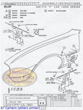 1979 Camaro Factory Assembly Manual – 516 Pages – Z28 RS Berlinetta Guide