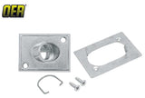 68–81 GM Remote Mirror Bezel & Retainer Set – Camaro Firebird Nova Chevelle