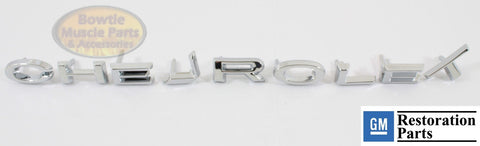 1964 Chevelle El Camino “CHEVROLET” Hood Emblem – GM Licensed – Best Quality