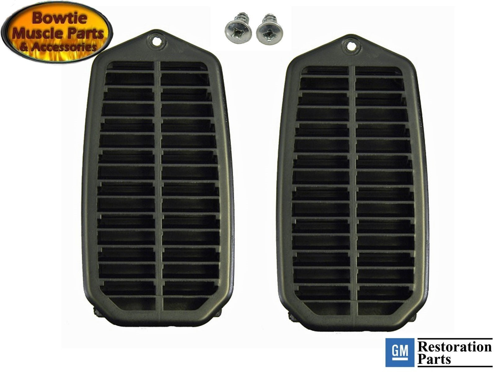 70–81 Camaro Firebird 70–72 Chevelle Skylark Astro Vent Assemblies with Screws