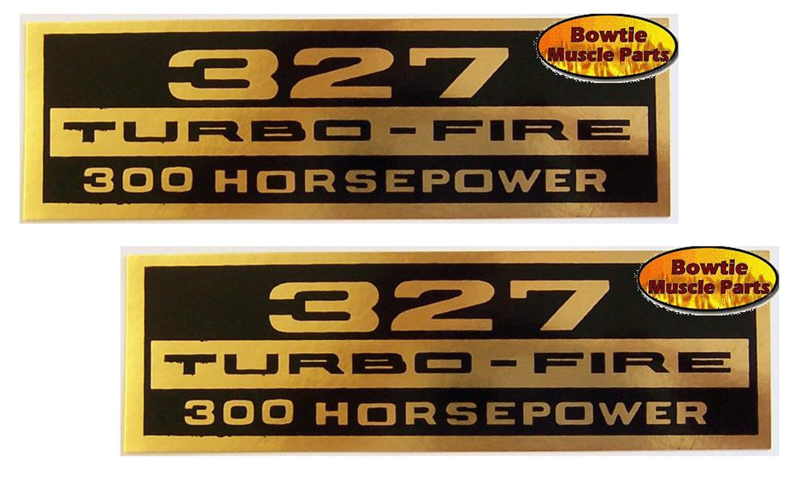 62 63 64 65 66 Corvette Chevelle 327 300hp Engine Decal