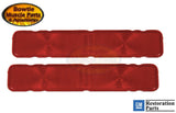 1967 67 CAMARO RS RALLYSPORT TAIL LIGHT LENS BEZEL KIT
