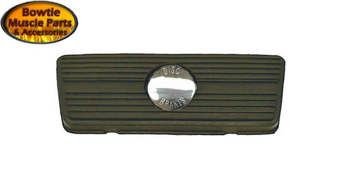 67–72 Camaro Nova Ventura Disc Brake Pedal Pad Auto Trans Stainless Trim 3930091