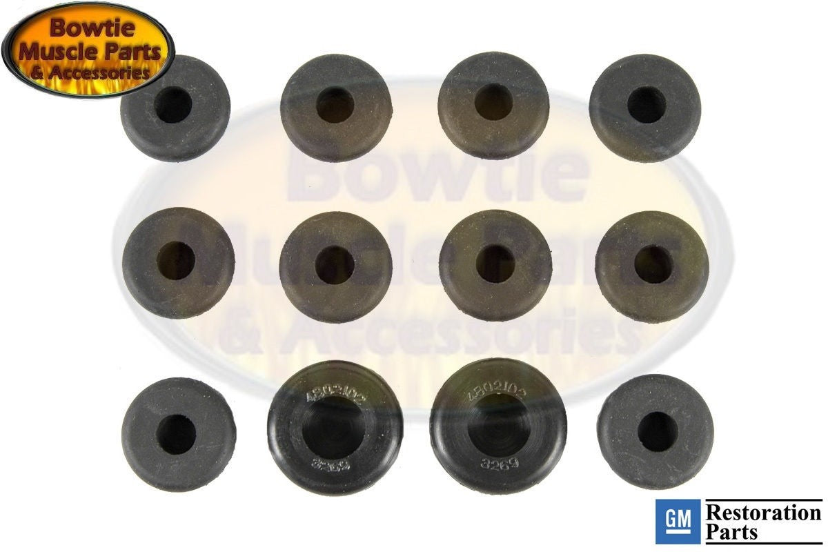 69 Camaro Firebird Body Plug Set Kit 12 Pcs – GM Licensed Restoration Parts