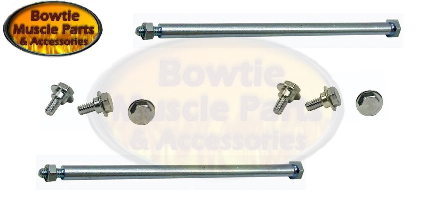 67–69 Camaro RS Shouldered Door Hinge Bolt Set 8 Pcs – GM 3899863 3903453