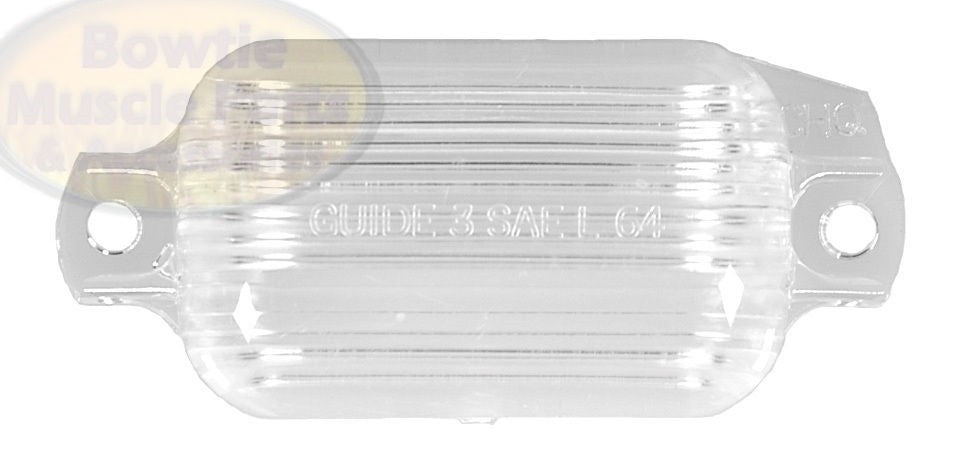 66–72 Chevy License Lamp Lens Camaro Chevelle Nova Impala GM 5955195