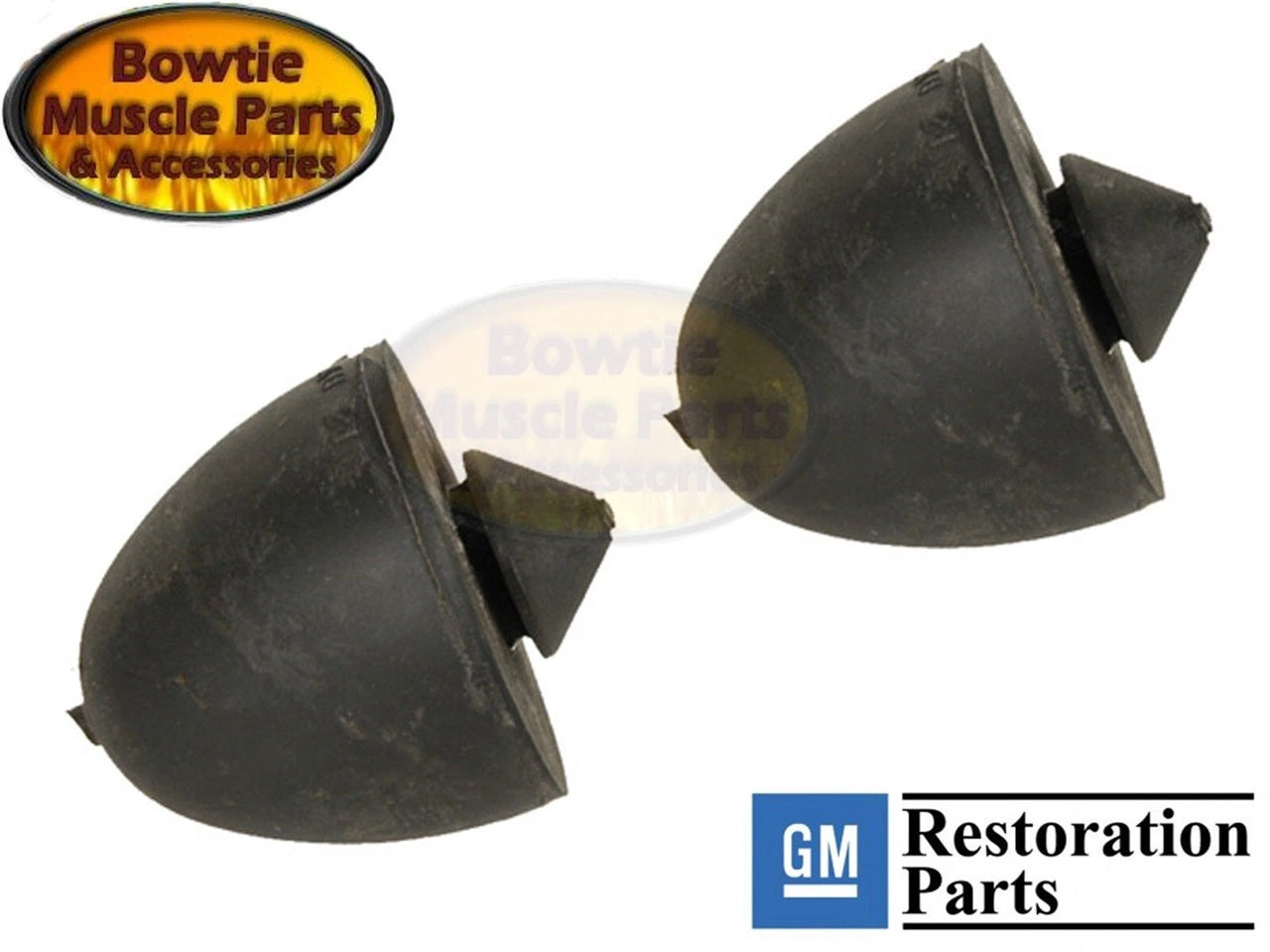 1967–1975 GM Upper Control Arm Bumpers – Pair – Camaro Chevelle Nova Firebird
