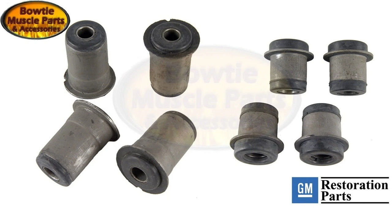 1967–1969 Camaro Firebird Control Arm Bushing Set – 8 Pc – GM Licensed