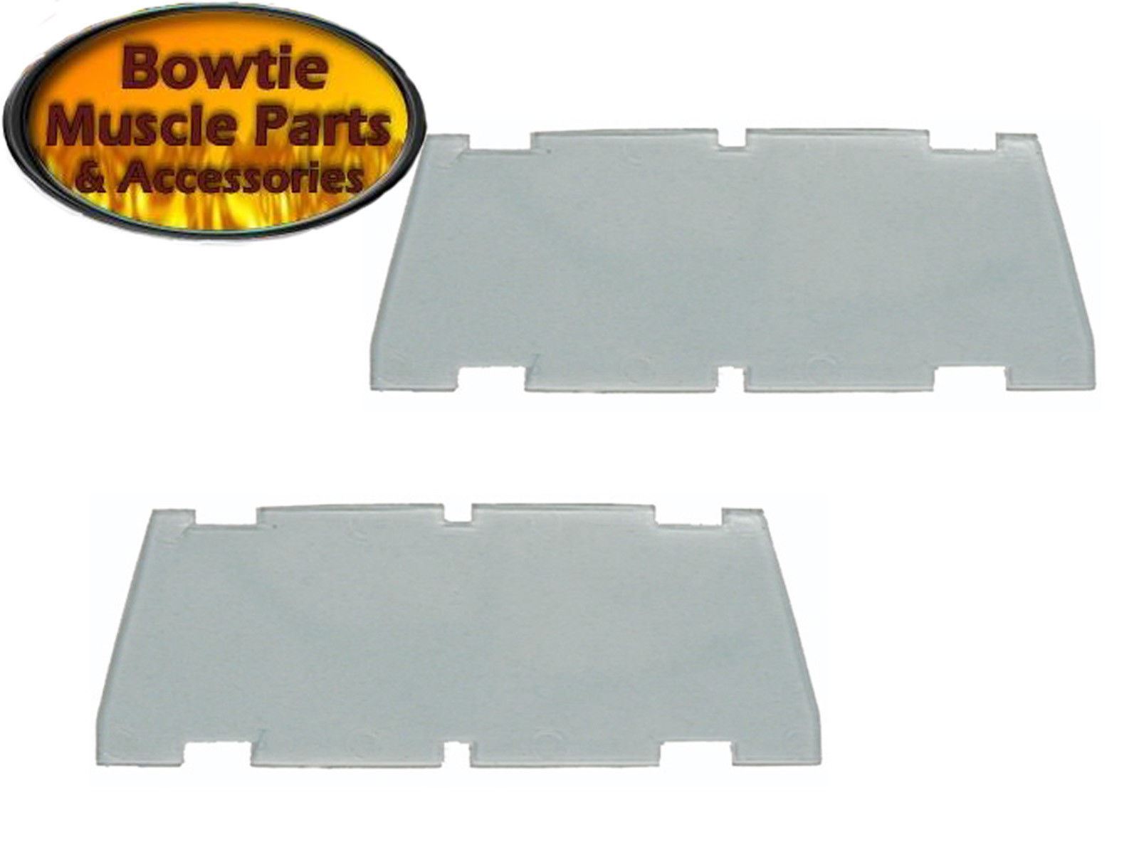 1968–1974 GM Console Gauge Lenses – Pair – Camaro Nova Ventura GTO – CHQ
