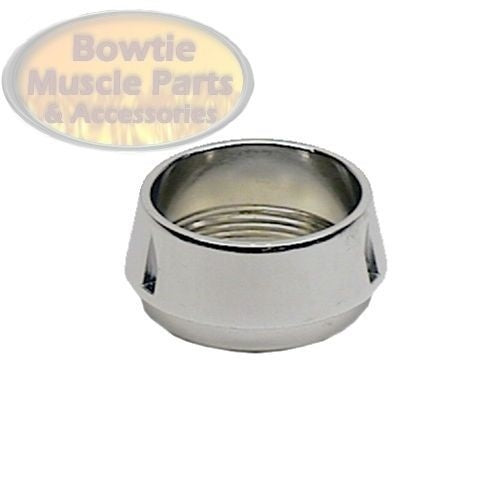 1967–1968 Camaro Nova Chevelle Ignition Bezel Nut – Chrome Diecast – GM 3897349