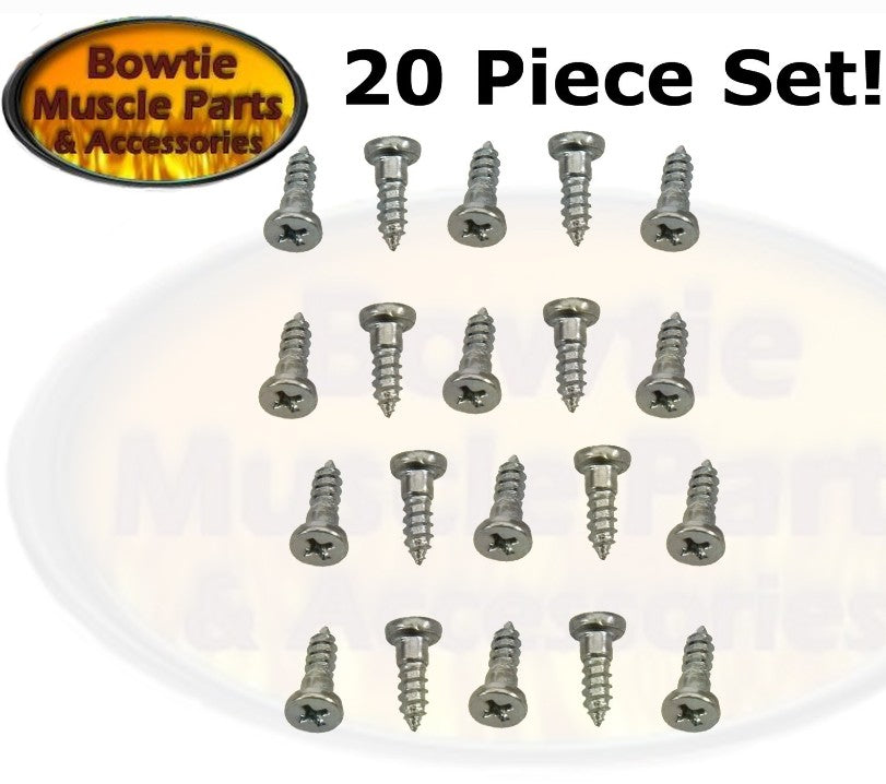 GM Glass Molding Clip Repair Studs 20pc Set Chevelle Nova Camaro GTO Impala
