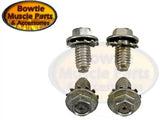 1968 Camaro RS Parking Lamp Mounting Bolt Set Rallysport Valance Hardware 4pc