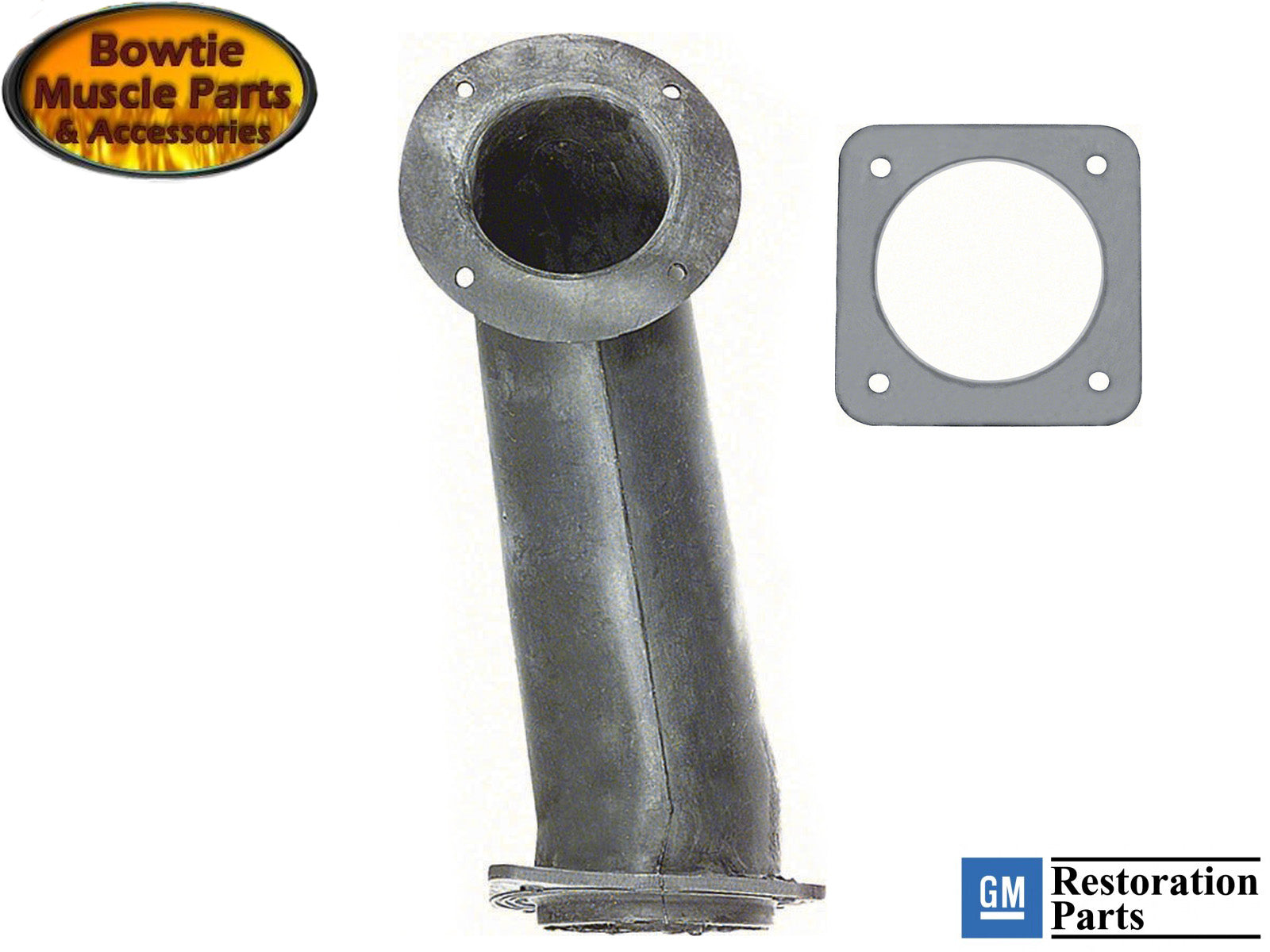 1967–1968 Camaro Firebird Fuel Filler Neck Sleeve & Clamp – GM Licensed