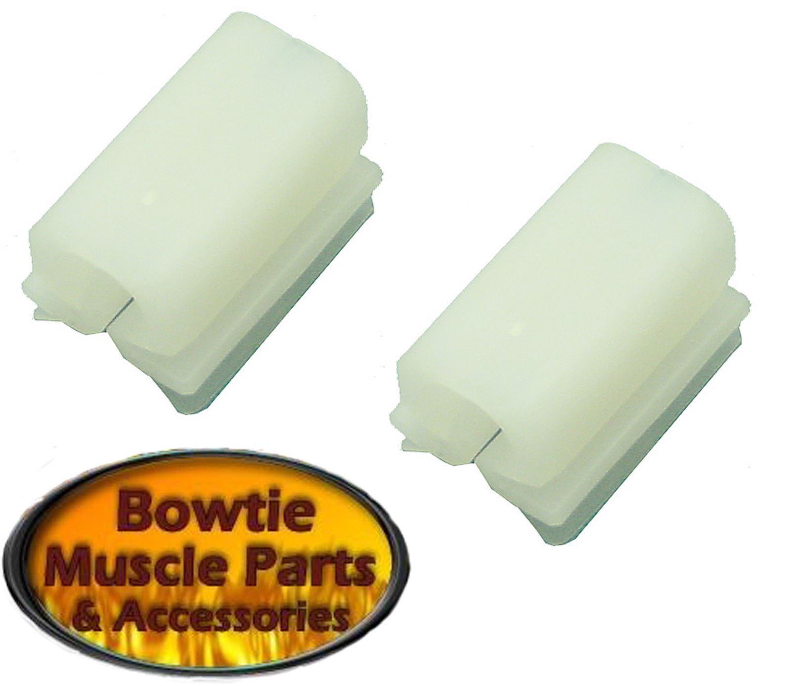 GM Inner Door Lock Rod Bellcrank Retainer Pair Camaro Chevelle Nova Firebird